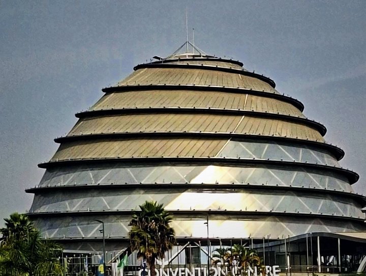 Kigali Convention Centre, the domed landmark of Kigali